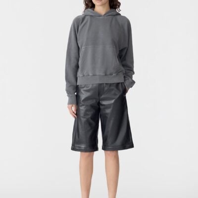 Bassike Fleece Hoodie — 00 - Image 1