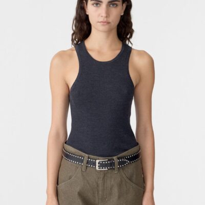 Bassike Fine Merino Wool Tank — 0 - Image 2