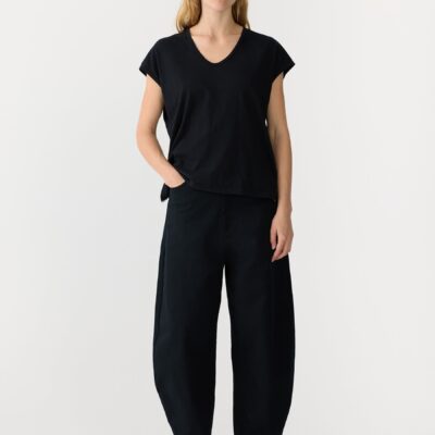 Bassike Fine Bind Scoop Neck Tank — XXS - Image 1