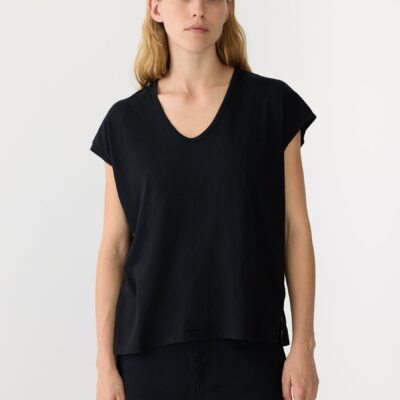 Bassike Fine Bind Scoop Neck Tank — XXS - Image 2