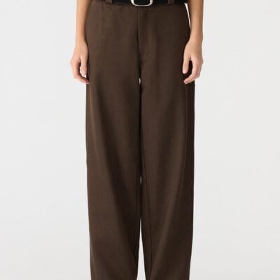 Bassike Double Twill Wide Leg Pant — 00 - Image 2