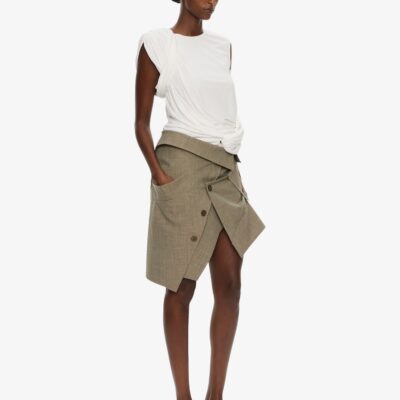 Christopher Esber Banyan Deconstructed Trench Skirt — 4 - Image 2