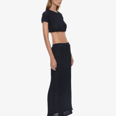 Christopher Esber Verano Stripe Skirt — XXS - Image 2