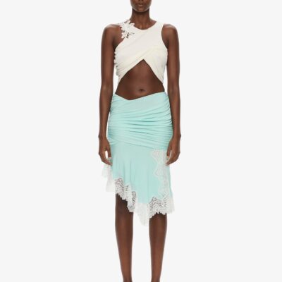 Christopher Esber Incline Gathered Skirt — 4 - Image 1