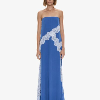 Christopher Esber Verve Lace Strapless Dress — 4 - Image 1