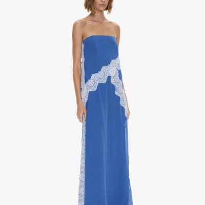 Christopher Esber Verve Lace Strapless Dress — 4 - Image 2