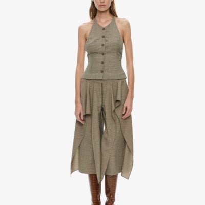 Christopher Esber Banyan Tailored Backless Vest — 4 - Image 2