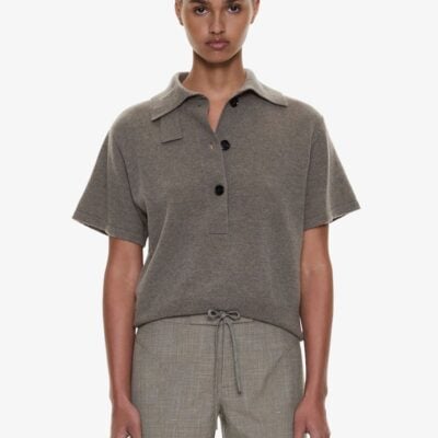 Christopher Esber Cashmere Knit Polo — XXS - Image 1