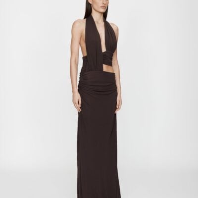 Christopher Esber Draped Cummerbund Jersey Dress — 4 - Image 2