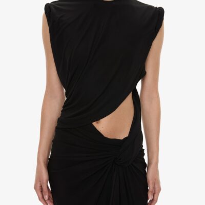 Christopher Esber Twisted Lever Rolled Up Tee Dress — 4 - Image 2
