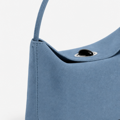 Christopher Esber Turnlock Suede Mini Bag - Image 2