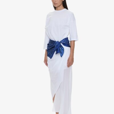 Christopher Esber Draped Skirt Cotton Trouser — 4 - Image 2