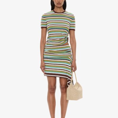 Christopher Esber Stripe Knit Orbit Tee — XXS - Image 2
