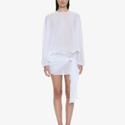 Christopher Esber Porto Tie Long Sleeve Mini Dress — 4 - Image 1