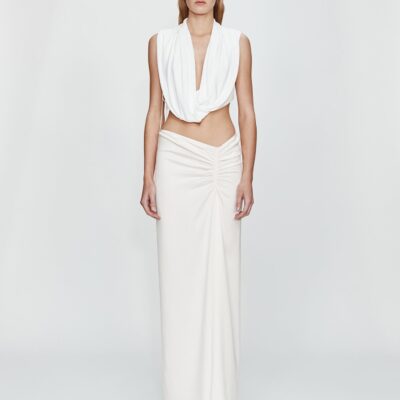Christopher Esber Interlock Jersey Drape Top — 4 - Image 2
