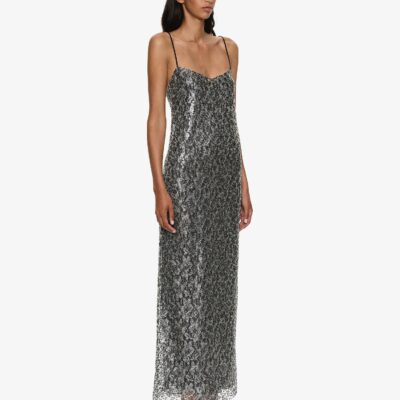 Christopher Esber Sequinned Lace Cami Dress — 4 - Image 2
