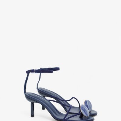 Christopher Esber Doma Stoned Suede Heel — 36 - Image 2