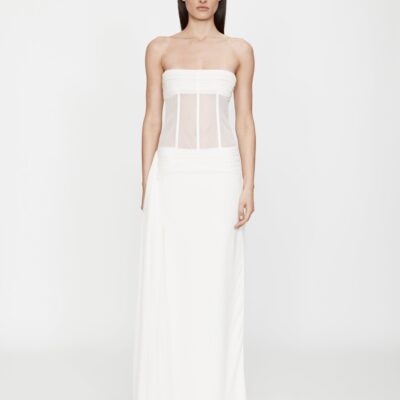 Christopher Esber Veiled Corset Dress — 4 - Image 1