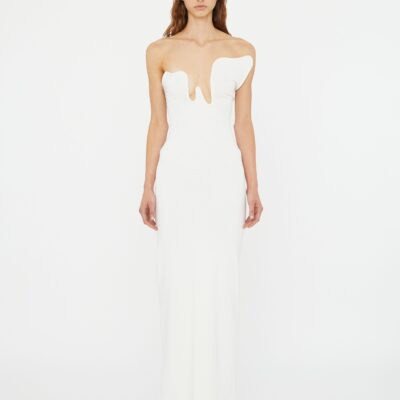 Christopher Esber Salacia Wire Strapless Dress — XXS - Image 1