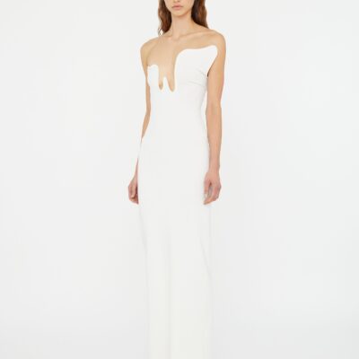 Christopher Esber Salacia Wire Strapless Dress — XXS - Image 2