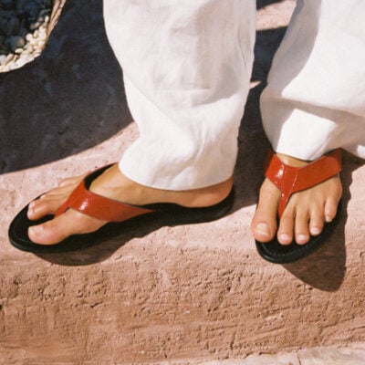 Ciao Lucia K. Jacques x Ciao Lucia Red Flip Flop — 36 - Image 1