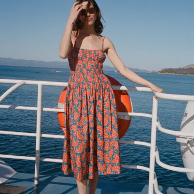 Ciao Lucia Volta Surf Cotton Shirting Dress — XXS - Image 2
