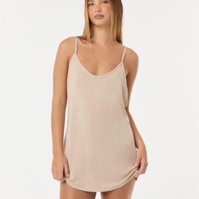 Crop Shop Boutique Slip Nightie | Teddy — XXS - Image 2
