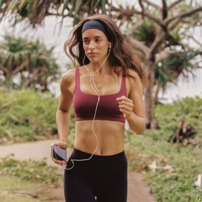 Crop Shop Boutique Serenity Soft Hana Crop | Wine — XXS - Image 1