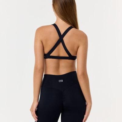 Crop Shop Boutique Serenity Sierra Crop | Black Two Tone — XXS - Image 2