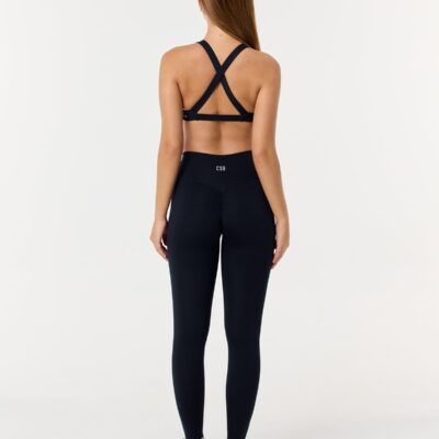 Crop Shop Boutique Serenity Scrunch Leggings | Black — XXS - Image 2