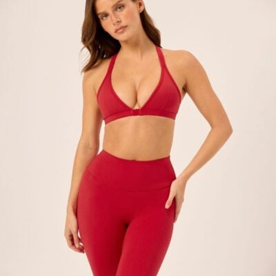 Crop Shop Boutique Serenity Paige Clasp Crop | Chilli — XXS - Image 1