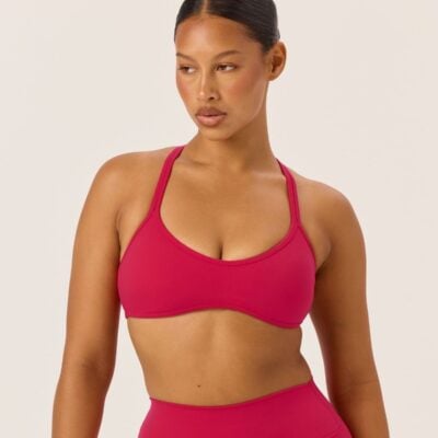 Crop Shop Boutique Serenity Millie Crop | Strawberry — XXS - Image 1