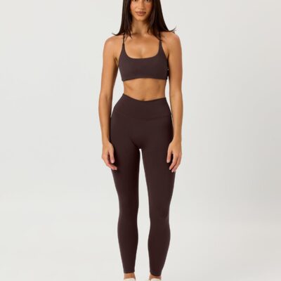 Crop Shop Boutique Serenity Leggings | Espresso — XXS - Image 1