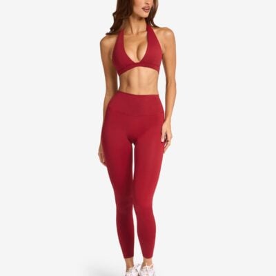 Crop Shop Boutique Serenity Leggings | Cherry — XXS - Image 1