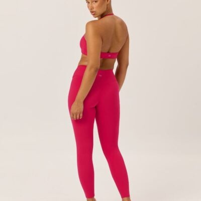 Crop Shop Boutique Serenity Invisible Scrunch Leggings | Strawberry — XXS - Image 2