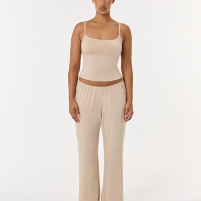 Crop Shop Boutique Relaxed Sleep Pants | Teddy — XXS - Image 2