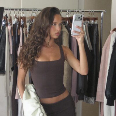 Crop Shop Boutique Micro Mini Skirt | Dark Chocolate — XXS - Image 1
