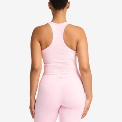 Crop Shop Boutique Longline Rib Tank | Blossom — XS - Image 2