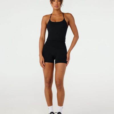 Crop Shop Boutique Freedom Shorts 4" | Black — XXS - Image 1