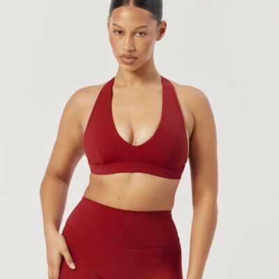 Crop Shop Boutique Freedom Selena Crop | Cherry — XXS - Image 1