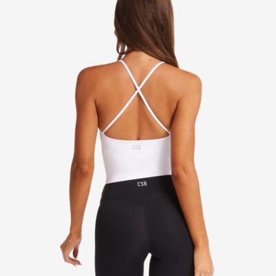 Crop Shop Boutique Freedom Sculpt Tank | White — XXS - Image 2