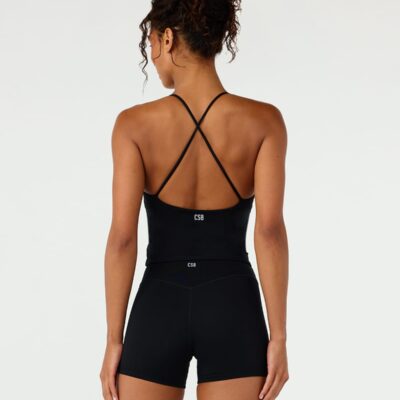 Crop Shop Boutique Freedom Sculpt Tank | Black — XXS - Image 2