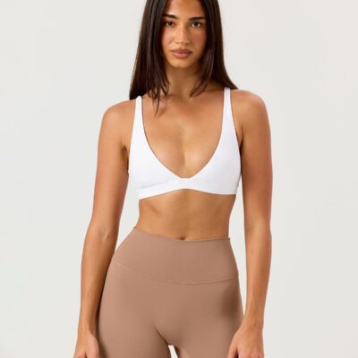 Crop Shop Boutique Freedom Contour Crop | White — XXS - Image 1