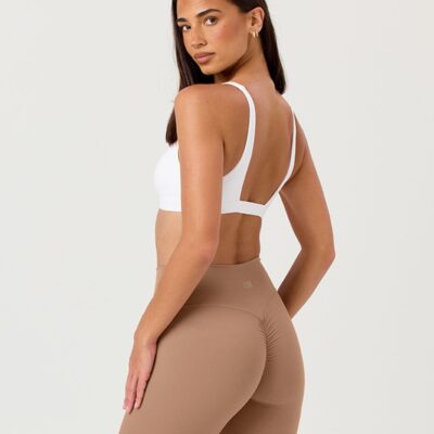 Crop Shop Boutique Freedom Contour Crop | White — XXS - Image 2
