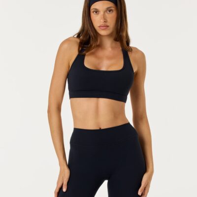 Crop Shop Boutique Form Racerback Crop | Black — XXS - Image 2