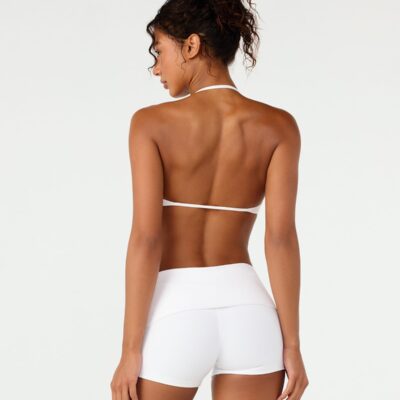 Crop Shop Boutique Form Micro Crop | White — XXS - Image 1