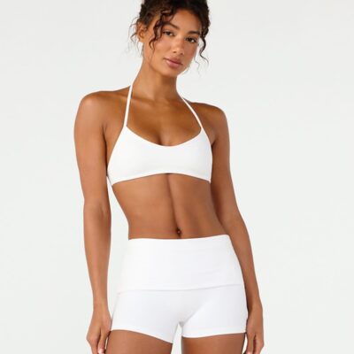 Crop Shop Boutique Form Micro Crop | White — XXS - Image 2