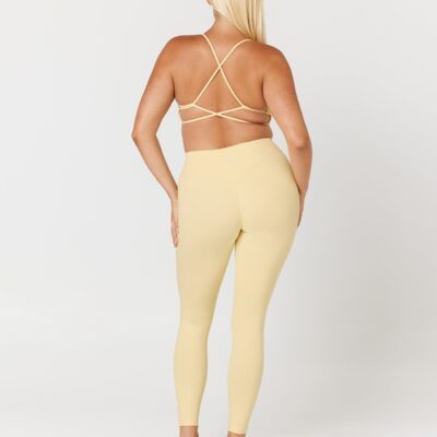 Crop Shop Boutique Form Invisible Scrunch Leggings | Butter — XXS - Image 2