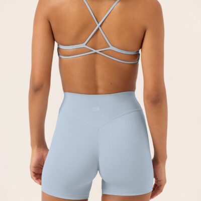 Crop Shop Boutique Form Hailey Crop | Dusty Blue — XXS - Image 2