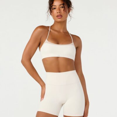 Crop Shop Boutique Form Gia Crop | Vanilla Two Tone — XXS - Image 1